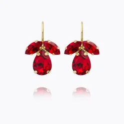 Petite Timo Earrings Gold Light Siam