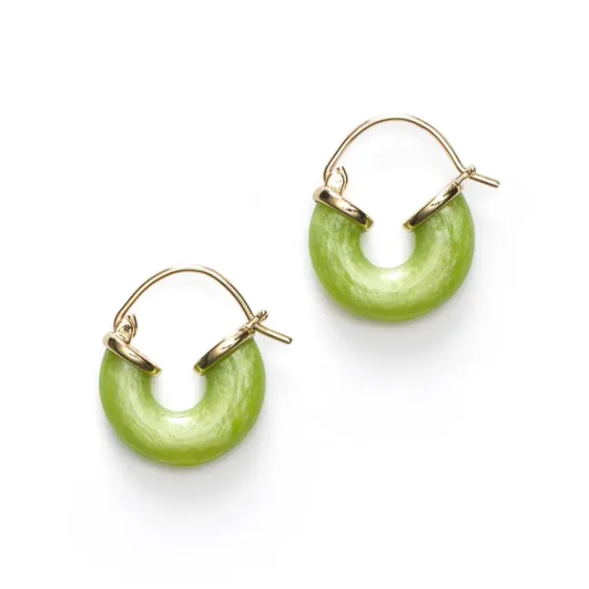 Petit Swell Hoop Green Oasis