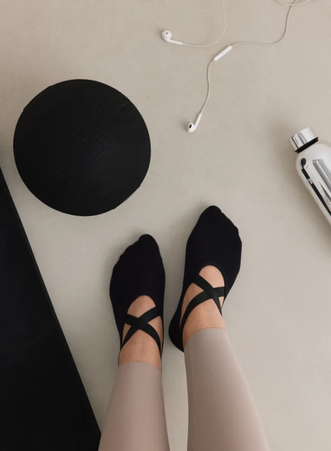 Pilates Socks Black
