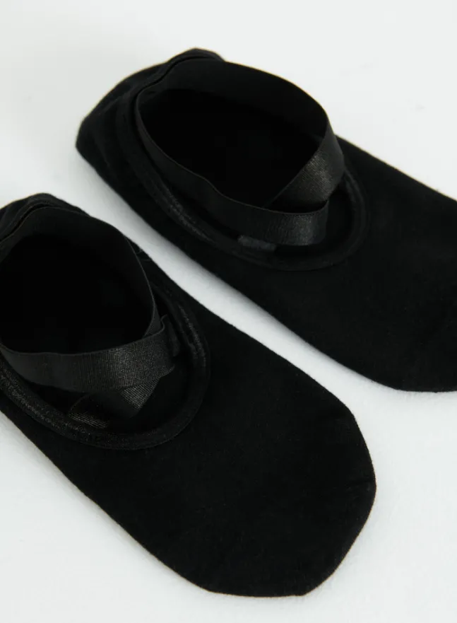 Pilates Socks Black
