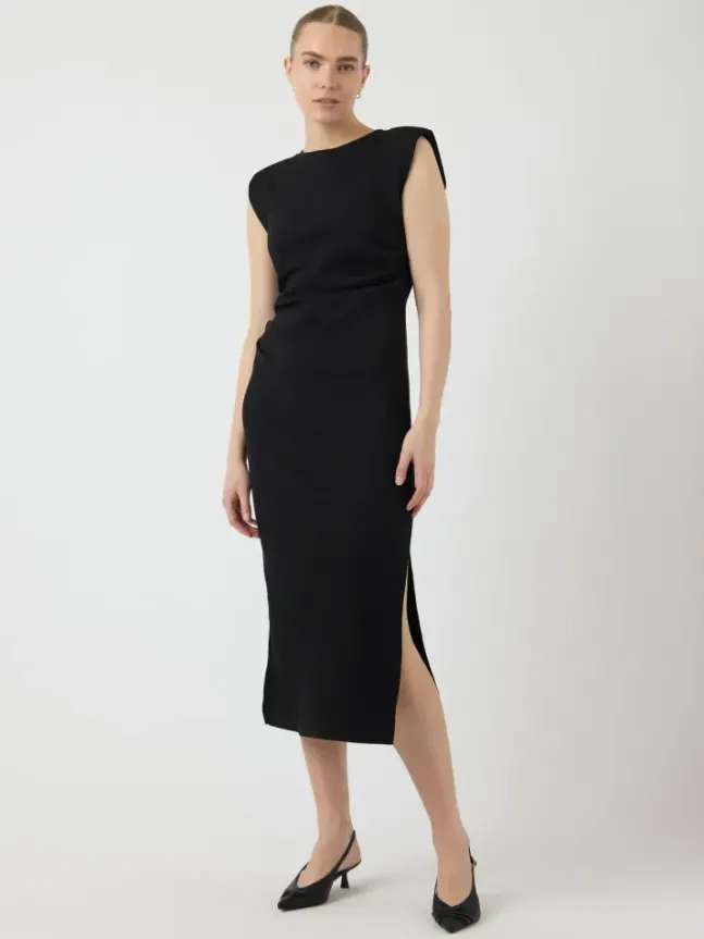 Pina SL Long Dress Black
