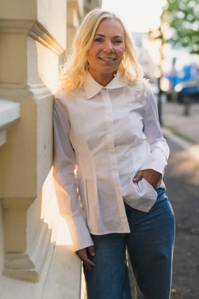 Poplin Shirt White