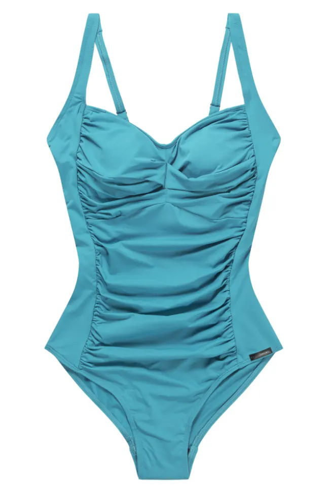 Potenza Solid Swimsuit Capri