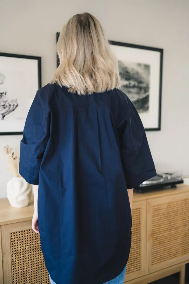 Prima Pullover Shirt Navy