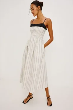 Primrose Dress Palma Stripe