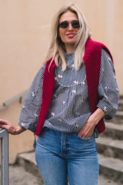 Pristina Blouse Indigo
