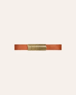 Rattle Belt Nutmeg Gold