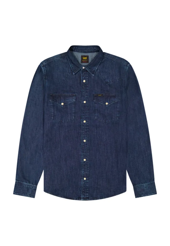 Regular Western Shirt Rinse