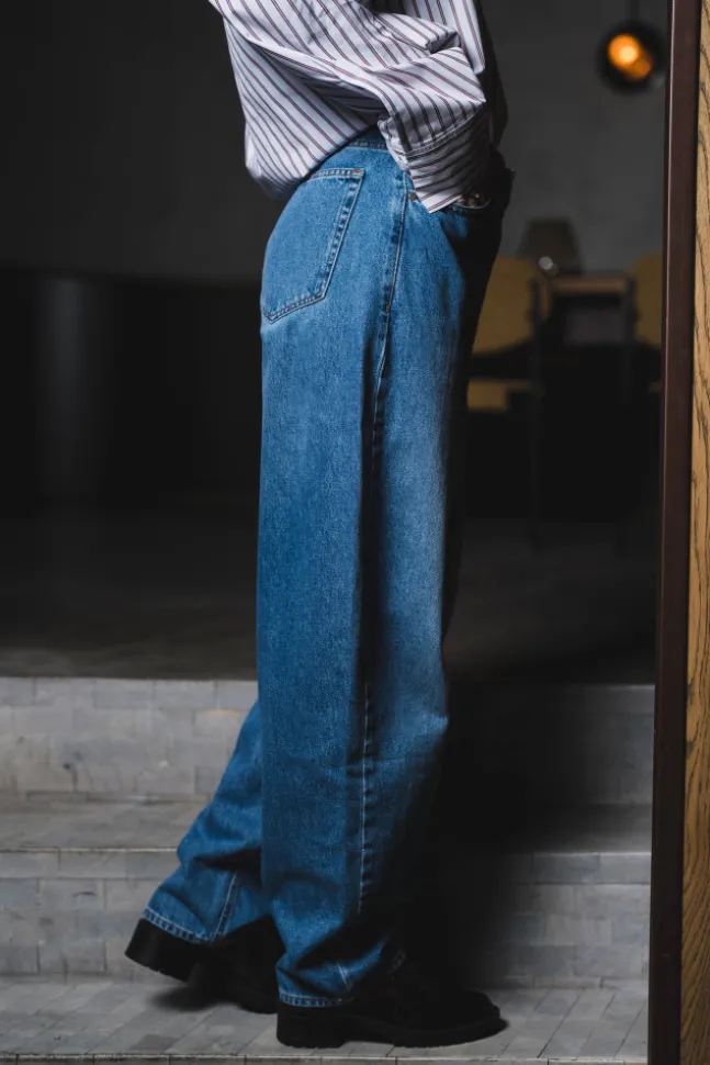 Reign Barrel Jeans M.Blue