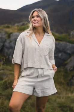 Relaxed Summer Shirt Ecru