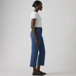 Ribcage Straight Ankle Jeans Jazz Pop