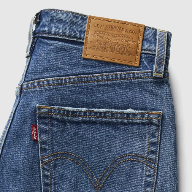 Ribcage Straight Ankle Jeans Jazz Pop