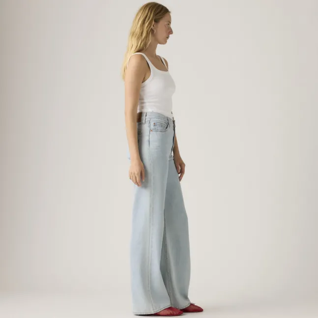 Ribcage Wide Leg Of Course Stone