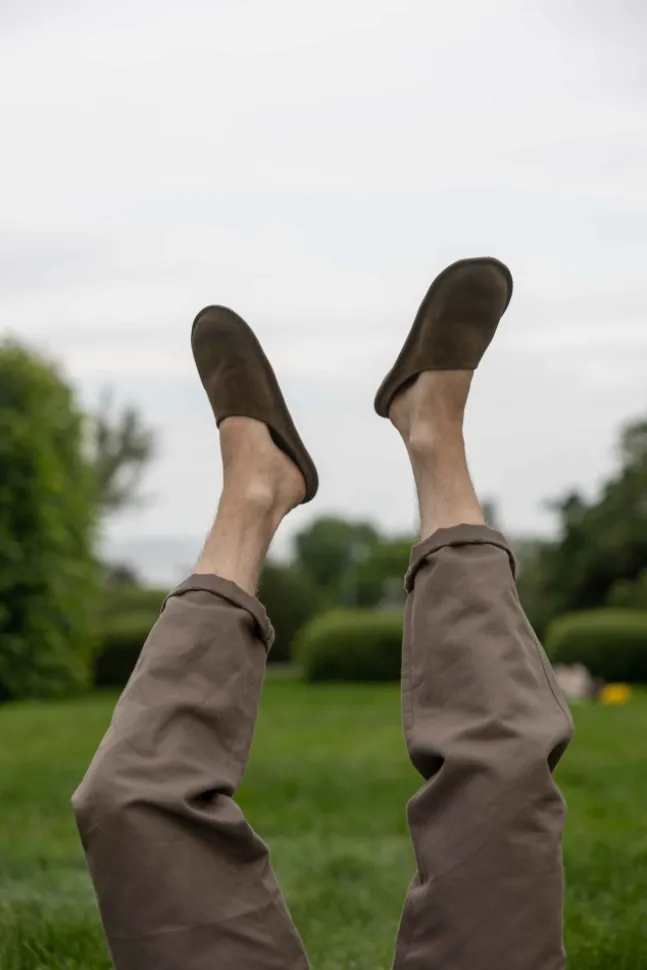 Roma Bio Suede Bosco Khaki