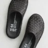 Roma Woven Leather Cocoa Brown