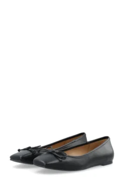 Rose Karré Ballet Flat Faux Leather Black
