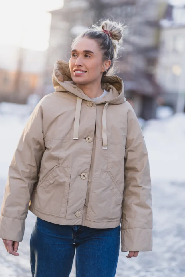 Rosemary Hooded Padded Jacket Sun Kissed