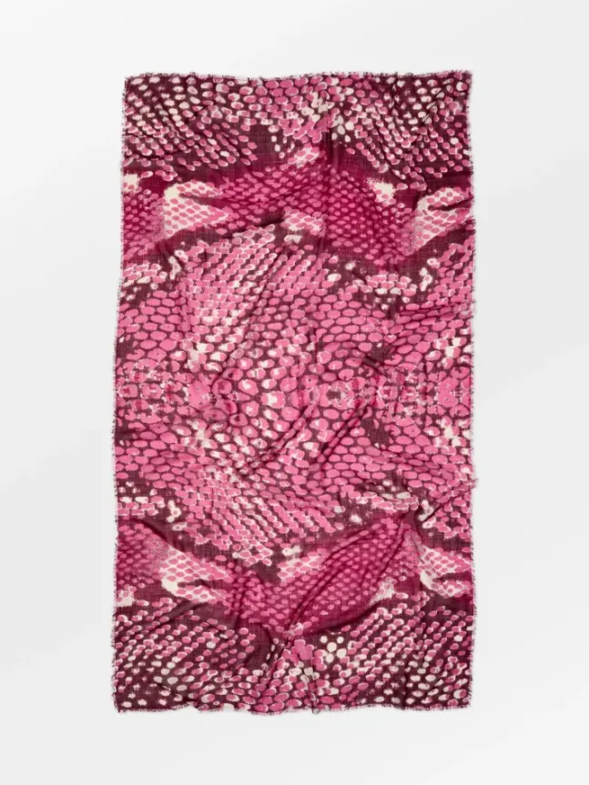 Roslyna Woo Scarf Tibetan Red