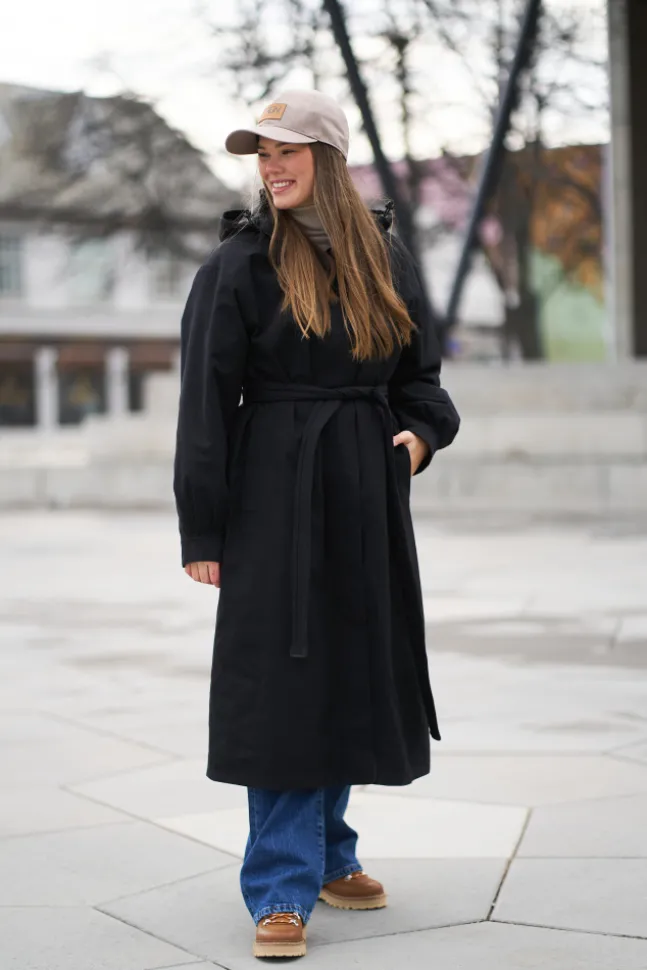 Rossby Maxi Coat New Black
