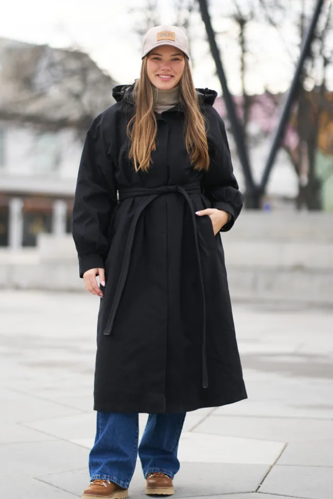 Rossby Maxi Coat New Black