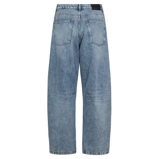 Ruthie Barrel Jeans Denim Blue