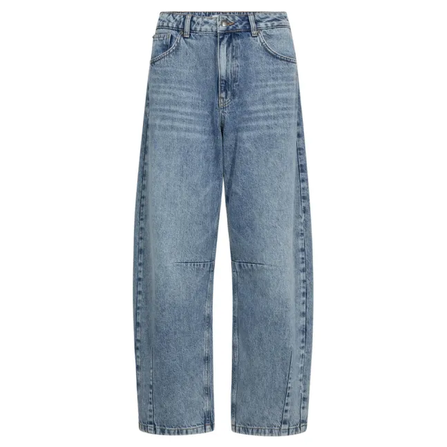 Ruthie Barrel Jeans Denim Blue