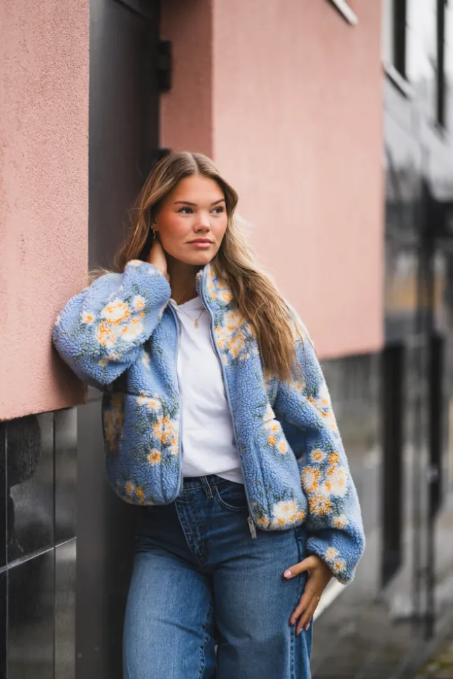 Rype Fleece Jacket Light Blue Mix