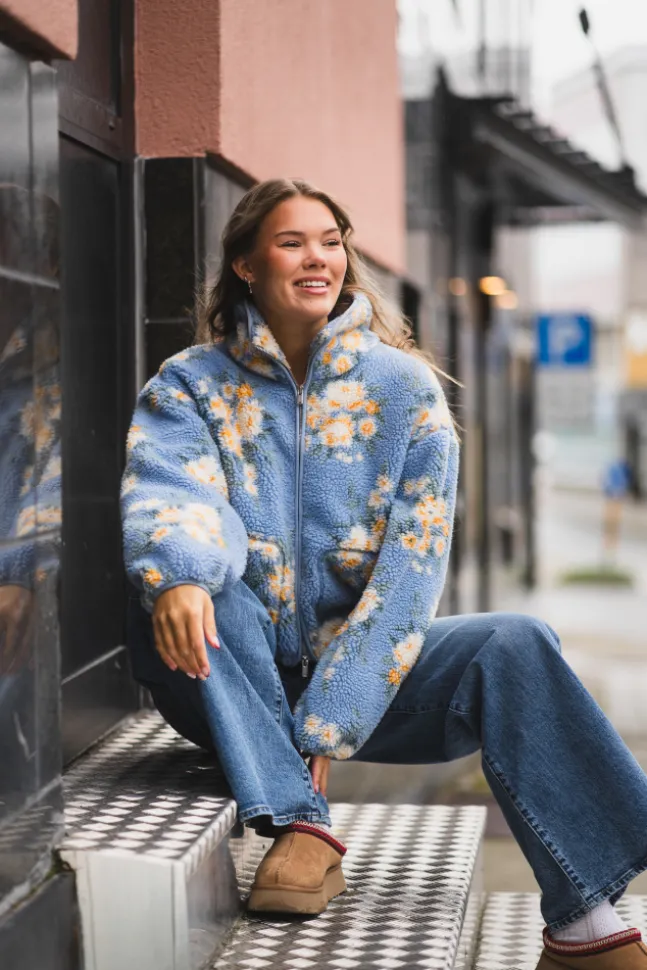 Rype Fleece Jacket Light Blue Mix