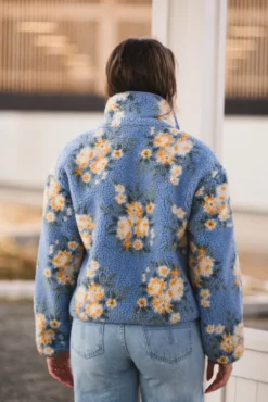 Rype Fleece Jacket Light Blue Mix