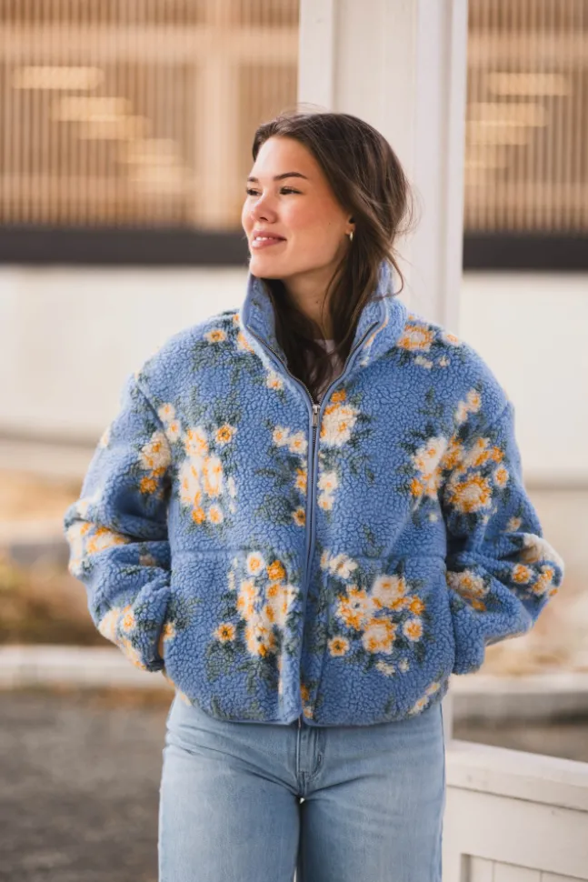 Rype Fleece Jacket Light Blue Mix