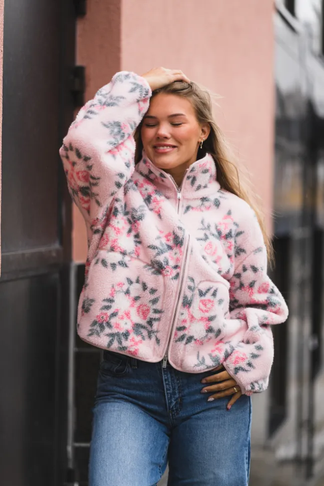 Rype Fleece Jacket Light Pink Mix