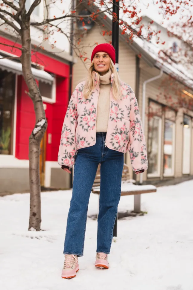 Rype Fleece Jacket Light Pink Mix