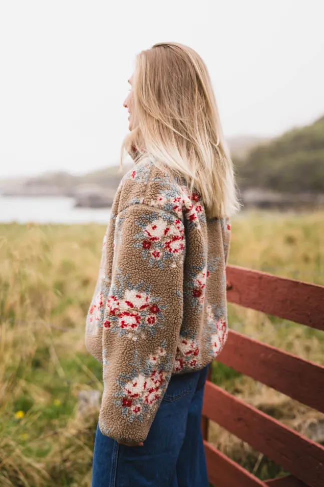 Rype Fleece Jacket Taupe Mix