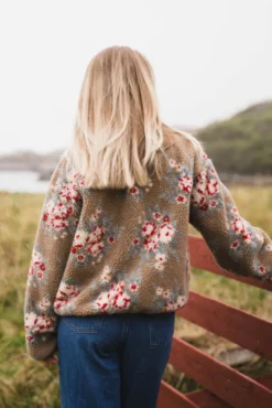 Rype Fleece Jacket Taupe Mix