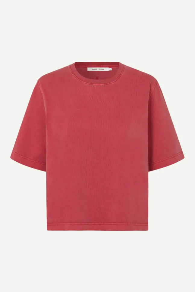 Saabby T-Shirt 11725 Tomato Red Pigment