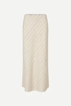 Saagneta Long Skirt 14329 Bone Stripe