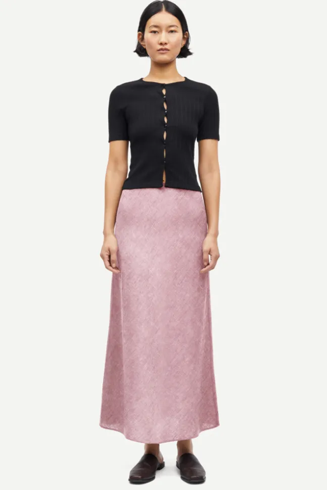 Saagneta Long Skirt 14329 Orchid Haze Melange