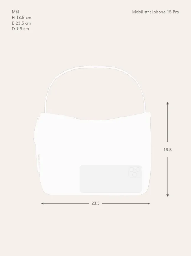 Sabbia Handbag S Cognac