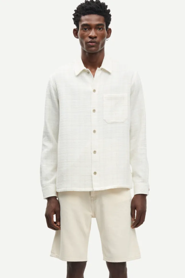 Sadamon GC Overshirt 16079 Silver Birch Check