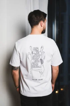 Sadinner T-Shirt 11725 White Dinner