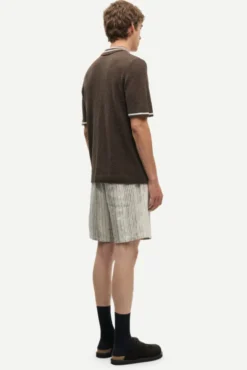Sajabari Fly Shorts 14749 Brown Stripe