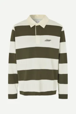 Sakevin X Polo LS 15512 Forest Night Stripe