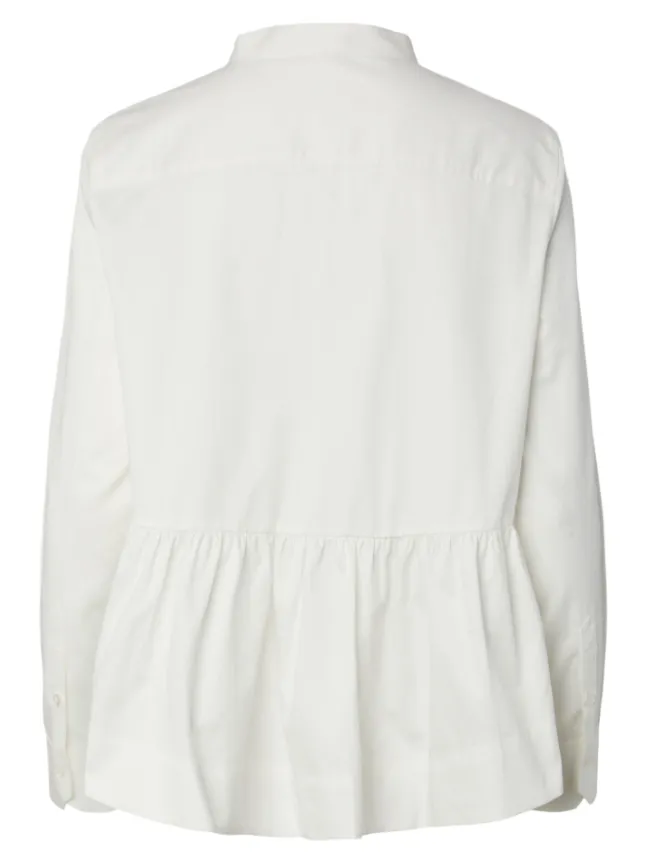 Salsy LS Shirt Star White