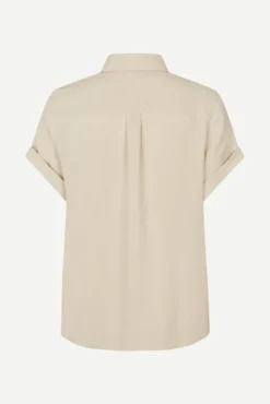 Samajana SS Shirt 15938 Bone White Melange