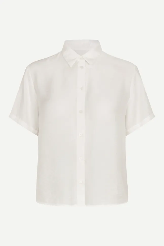 Saminna SS Shirt 15754 Egret