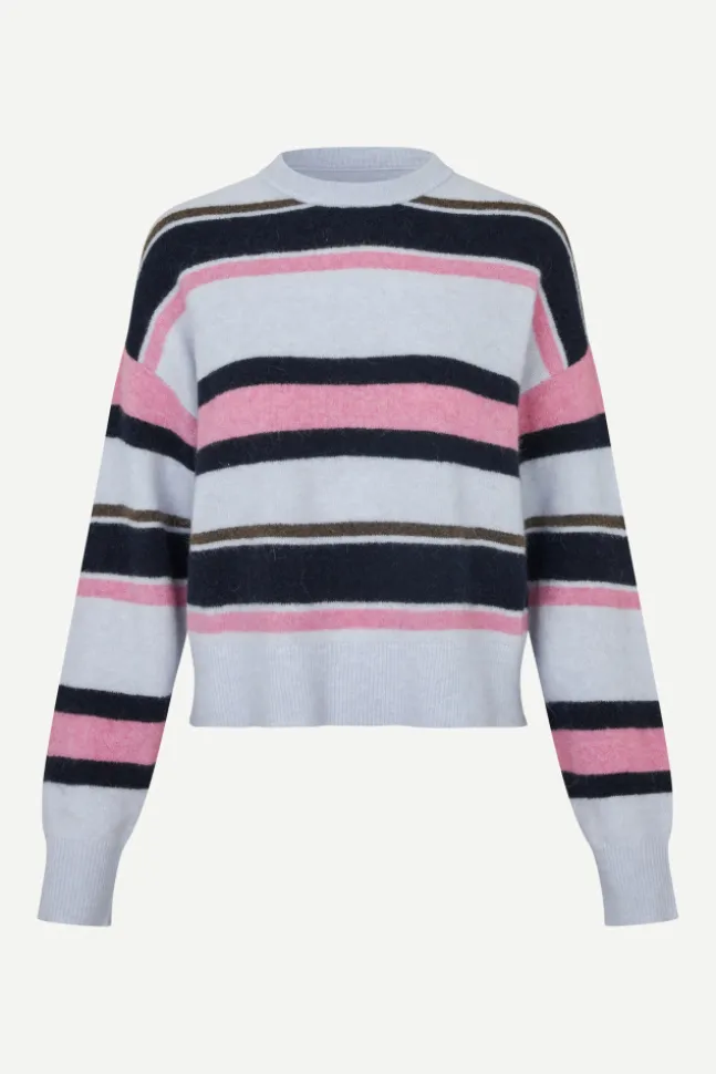 Sanoura Sweater 15556 Gray Dawn Multi Stripe