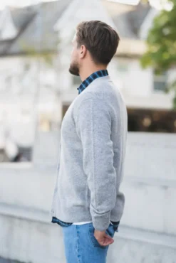 Sapatrik Cardigan 132 Grey Melange