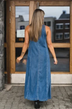 Saskylar Dress 15645 Medium Denim Blue