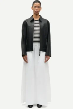 Satina Maxi Skirt 15904 White