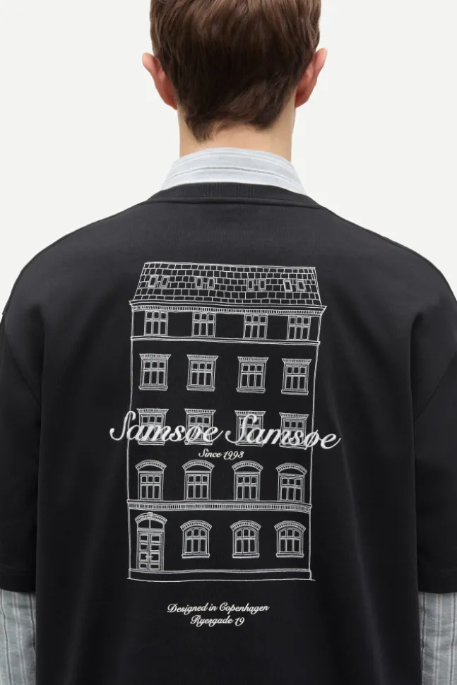 Sauni T-Shirt 11725 Black Building